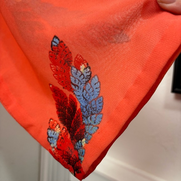 Vintage Peach Floral Dress/Top - Picture 2 of 10